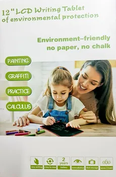 לוח לכתיבה מחיק בלחיצת כפתור (LCD 12 inch)